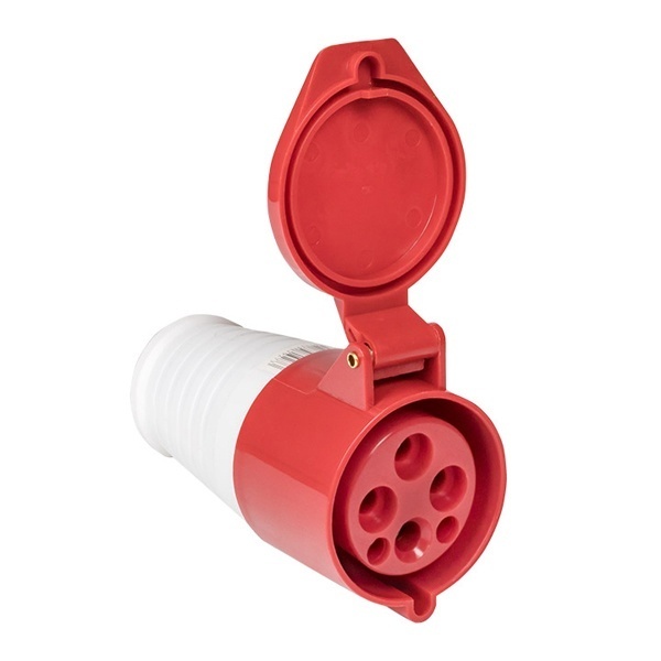 Розетка переносная EKF PROxima 214 3Р+РЕ 16А 380В IP44