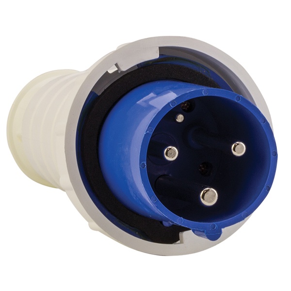 Вилка переносная EKF PROxima 033 2Р+РЕ 63А 220В IP67