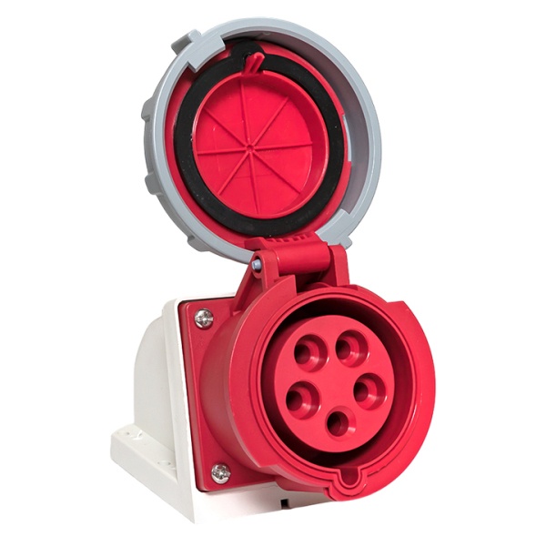 Розетка стационарная наружная EKF PROxima 1252 3Р+РЕ+N 32А 380В IP67