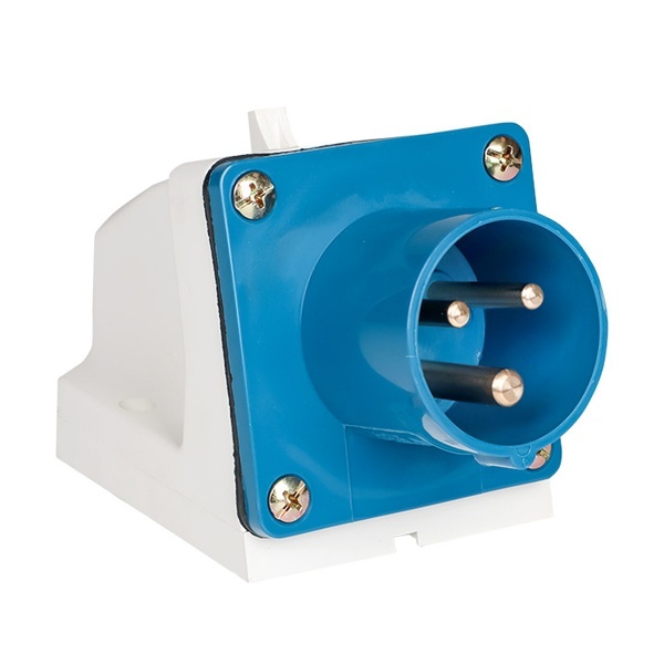 Вилка стационарная EKF PROxima 513 2Р+РЕ 16А 220В IP44