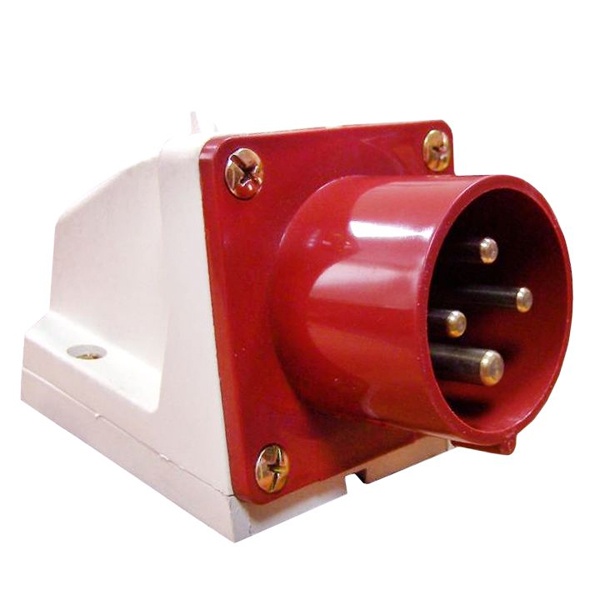 Вилка стационарная EKF PROxima 514 3Р+РЕ 16А 380В IP44