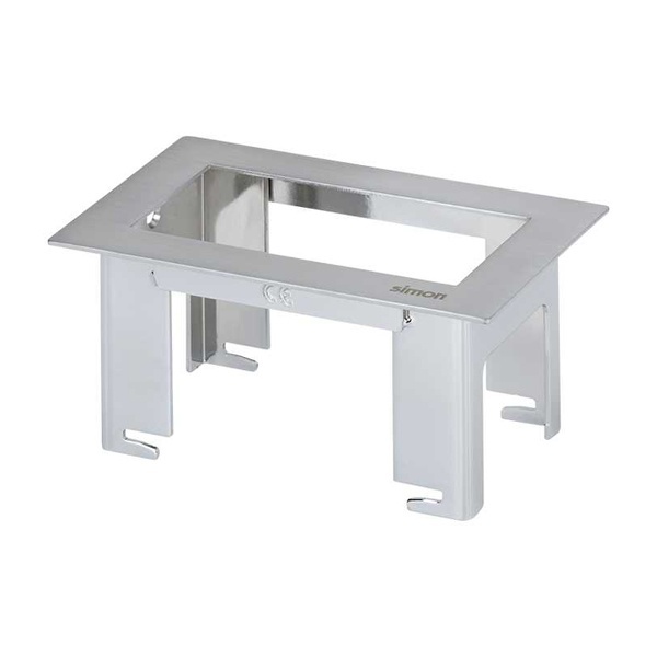 Рамка Simon для установки офиблока LINE на 1 механизм К45 сталь