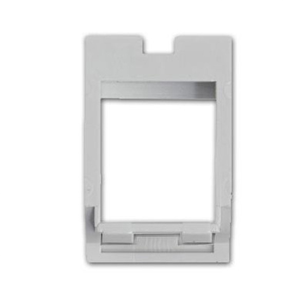 Вкладыш Simon для адаптера AMP (RJ12) на 1 и 2 гнезда S27, S88, серый