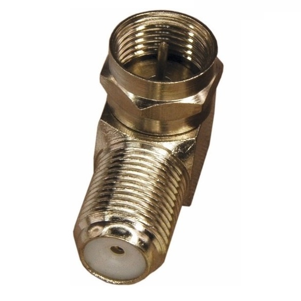 Переход штекер Rexant F-гнездо F угловой