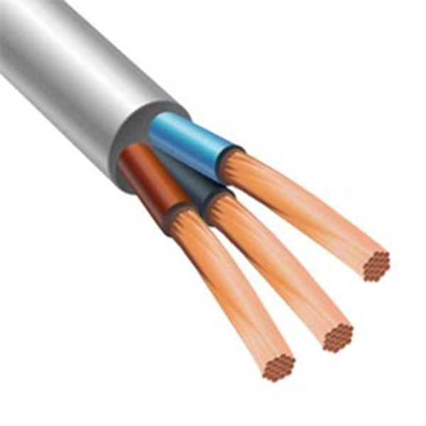 Провод соединительный TDM ПВС 3х0,75 гибкий белый ГОСТ 7399-99