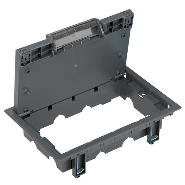 Сервисный люк Simon Connect на 4 S-модуля без днища посадка 170х265мм серый