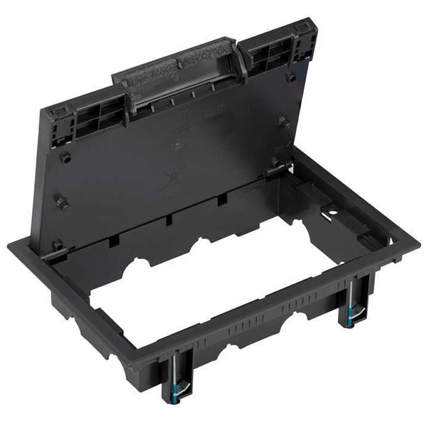 Сервисный люк Simon Connect на 4 S-модуля без днища посадка 170х265мм графит