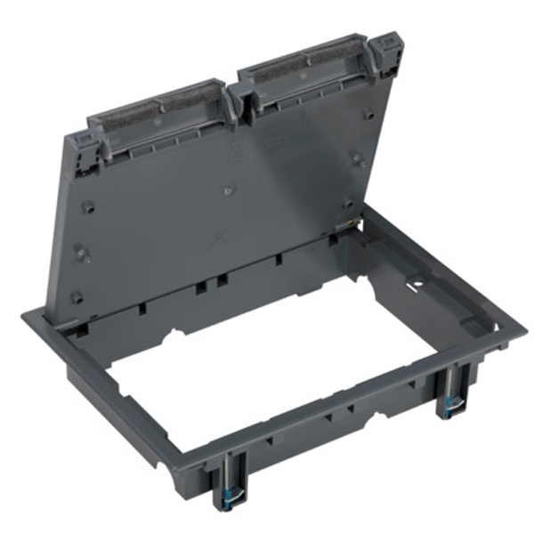 Сервисный люк Simon Connect на 6 S-модуля без днища посадка 210х300мм серый