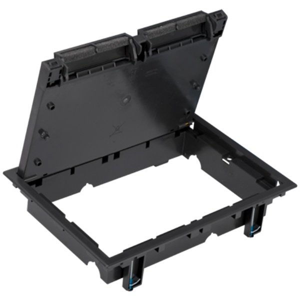 Сервисный люк Simon Connect на 6 S-модуля без днища посадка 210х300мм графит