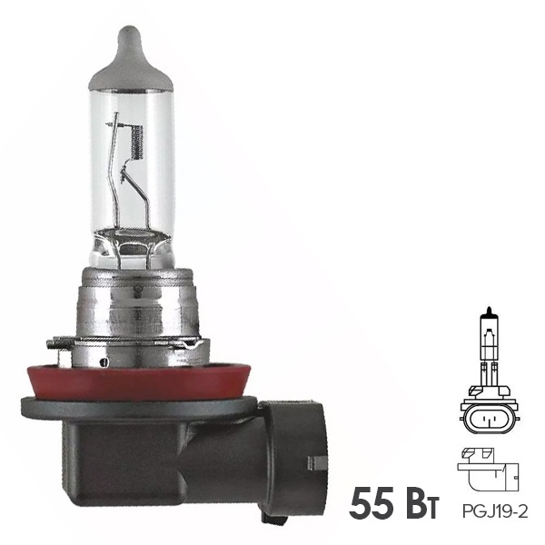 Лампа Osram 64211 H11 12V 55W PGJ19-2 ORIGINAL LINE