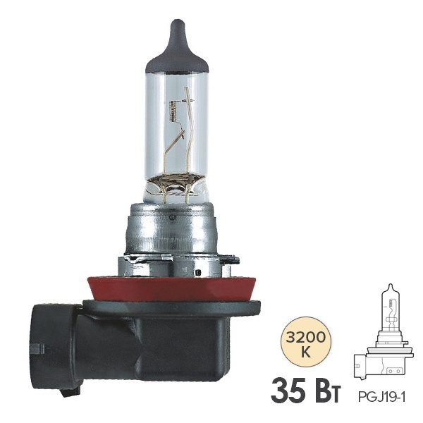 Лампа Osram 64212 H8 12V 35W PGJ19-1 ORIGINAL LINE