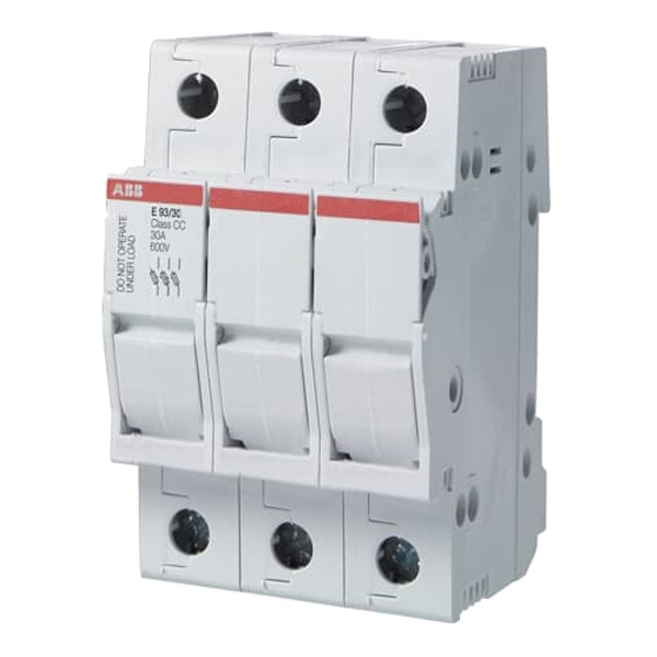 Рубильник модульный ABB 3П под предохранители E9F10 (10,3 х 38мм) E93/32 (выключатель нагрузки)