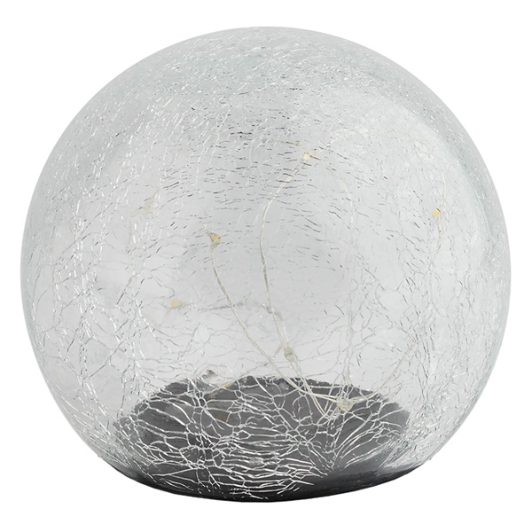 Садовый светильник ЭРА Шар на солнечной батарее, 20 LED 20 см ERASF08-25