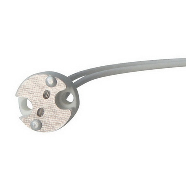 Патрон VS 32400 G/GZ4, G/GX5.3, G/GY6.35 d17x9.0 2xM3 с проводниками