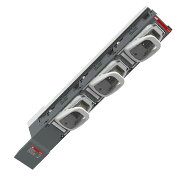 Рубильник ABB ZLBM2-L-1P-3U-M12 под предохранители OFAF до 400А размером 2 (выключатель нагрузки)