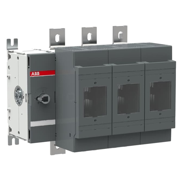 Рубильник ABB OS630D03 3-полюсный без ручки под предохранители OFAF до 630А размером 3 (выключатель нагрузки)