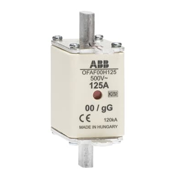 Предохранитель OFAF00H125 125A тип gG размер00, до 500В