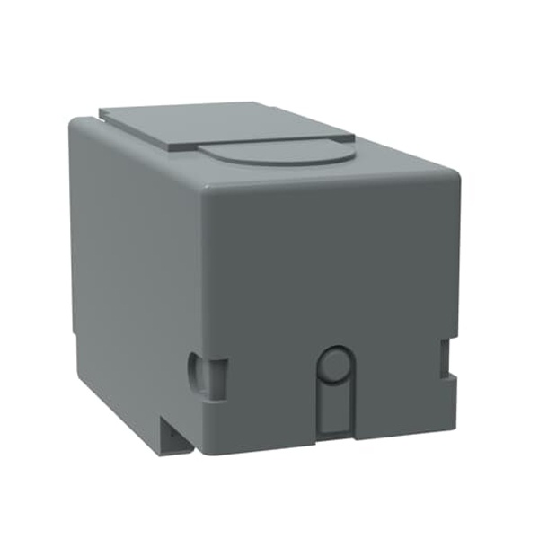Клеммная крышка ABB OTS250G1S короткая серая для рубильников ОТ160EV...250E