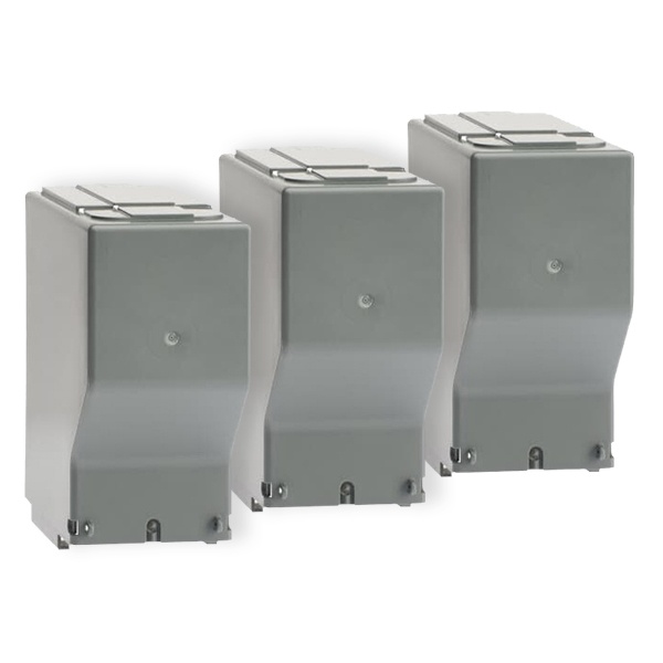 Клеммные крышки ABB OTS1600G1L/3 комплект 3 штуки длинные серые для рубильников ОТ1000...1600E