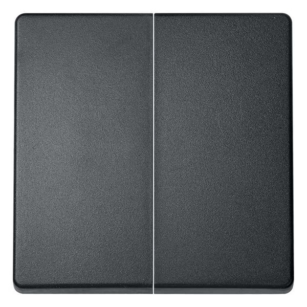 Клавиша Simon 82 двойная для перекрестного выключателя, графит