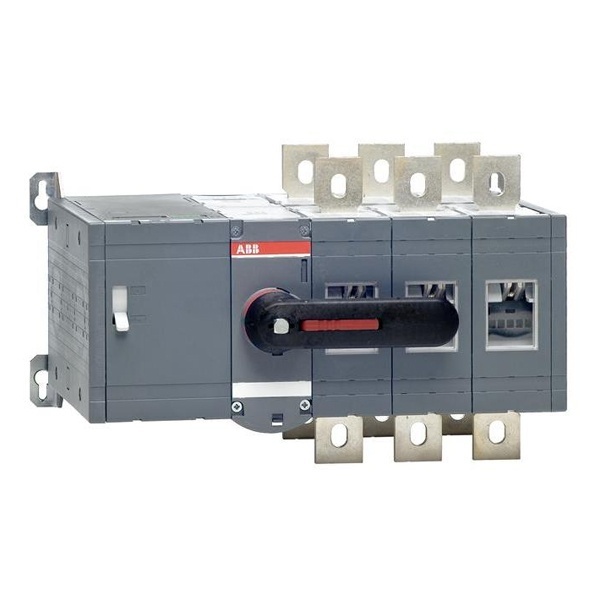 Реверсивный рубильник ABB OTM630E3CM230C до 630А 3-полюсный с моторным приводом 230В AC (выключатель нагрузки)