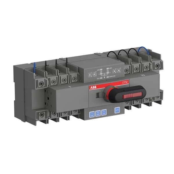 Рубильник реверсивный ABB OTM63F4C21D400C до 63А 4-полюсной с АВР 21D (выключатель нагрузки)
