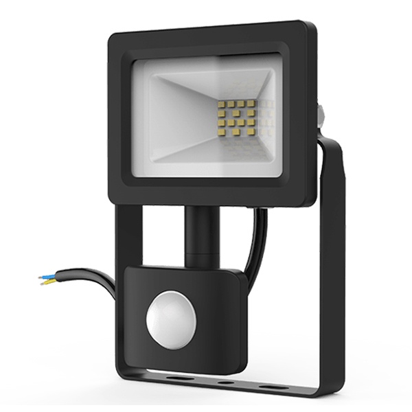 Прожектор светодиодный Gauss Elementary LED 20W 1380lm IP65 6500K с датчиком движения