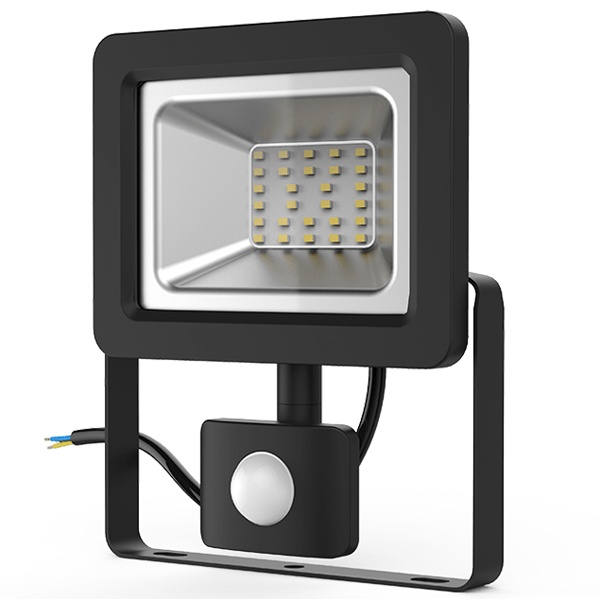 Прожектор светодиодный Gauss Elementary LED 30W 2100lm IP65 6500K с датчиком движения