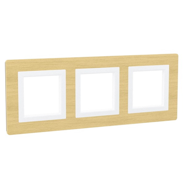 Рамка 6 модулей DKC Avanti из дерева, беленый дуб