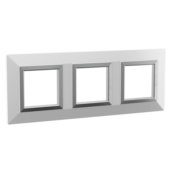 Рамка 6 модулей DKC Avanti из металла, белая