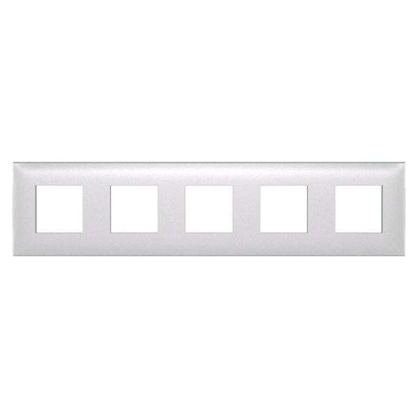 Рамка 10 модулей ARTLEBEDEV DKC Avanti из пластика, Белый жемчуг