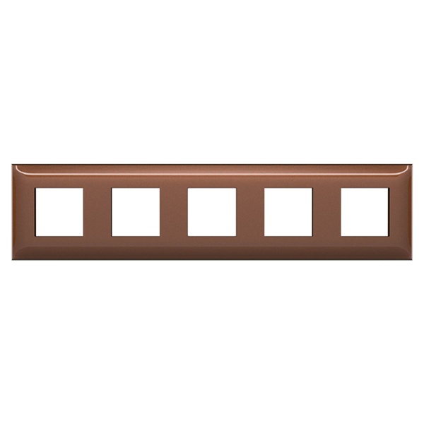 Рамка 10 модулей ARTLEBEDEV DKC Avanti из пластика, Карамельный жемчуг