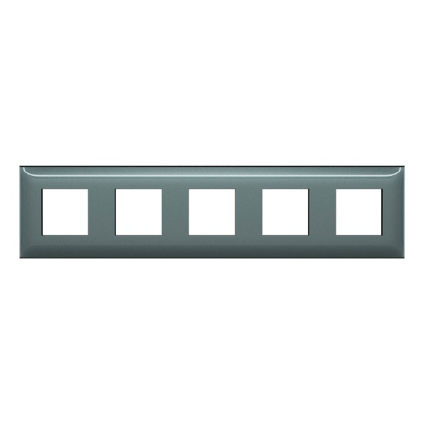 Рамка 10 модулей ARTLEBEDEV DKC Avanti из пластика, Сине-зеленый жемчуг