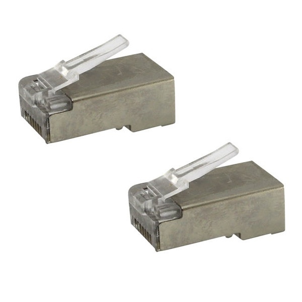 Разъем TDM RJ-45 FTP для кабеля кат. 5Е, 8P8C (100шт)