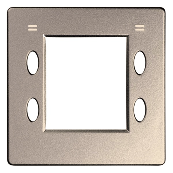 Накладка Simon 82 для механизмов контроля времени и термостата, шампань