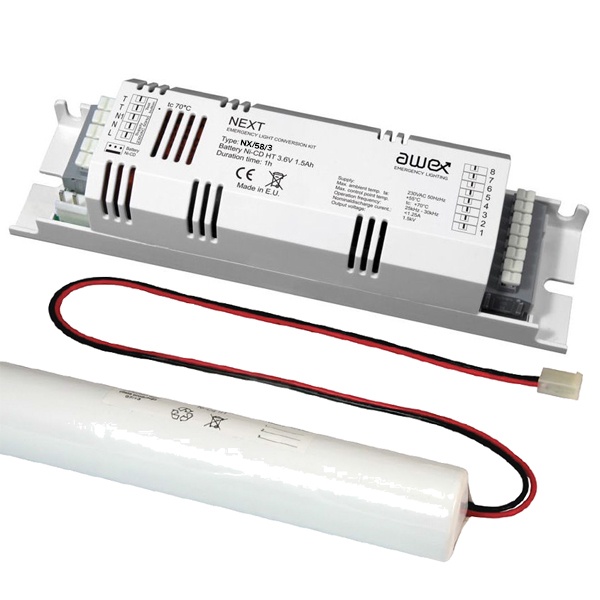 Блок аварийного питания Awex (БАП) NX/58/3 3 часа
