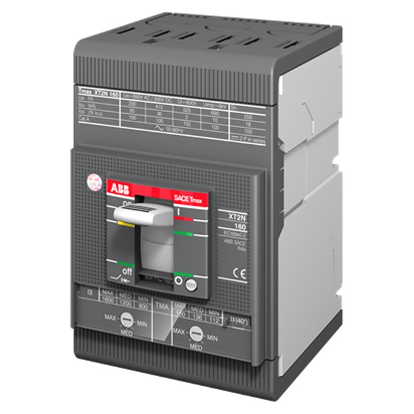 Выключатель автоматический ABB Tmax XT2N 160 TMD 20-300 3p F F