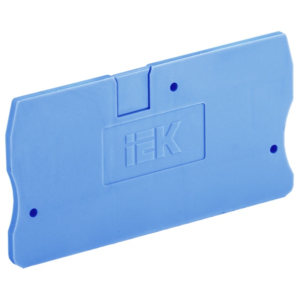 Заглушка ИЭК для КПИ 2в-6 синяя