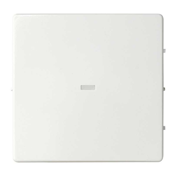 Клавиша Simon 82 Concept для выключателя S75 с подсветкой белый матовый