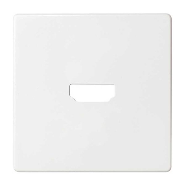 Накладка для розетки Simon 82 Concept HDMI белый матовый