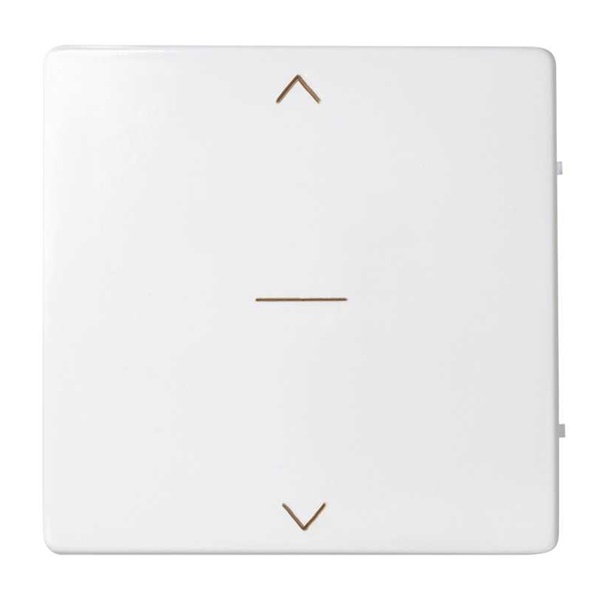Клавиша Simon 82 Concept для трехпозиционного выкл. жалюзи с пиктограммой Стрелки белый матовый