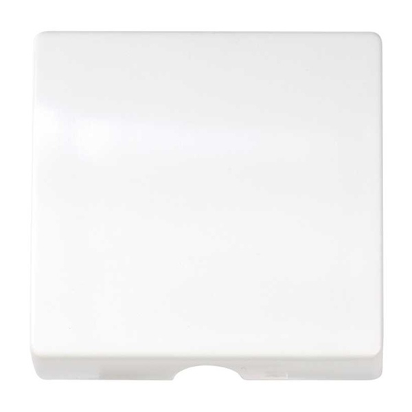 Накладка Simon 82 Concept для шнурового выключателя и вывода кабеля белый матовый