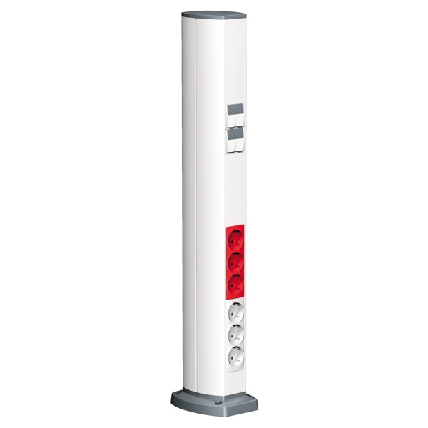 Мини-колонна 2-сторонняя 0,7м SE OptiLine 45, белый (RAL9003)