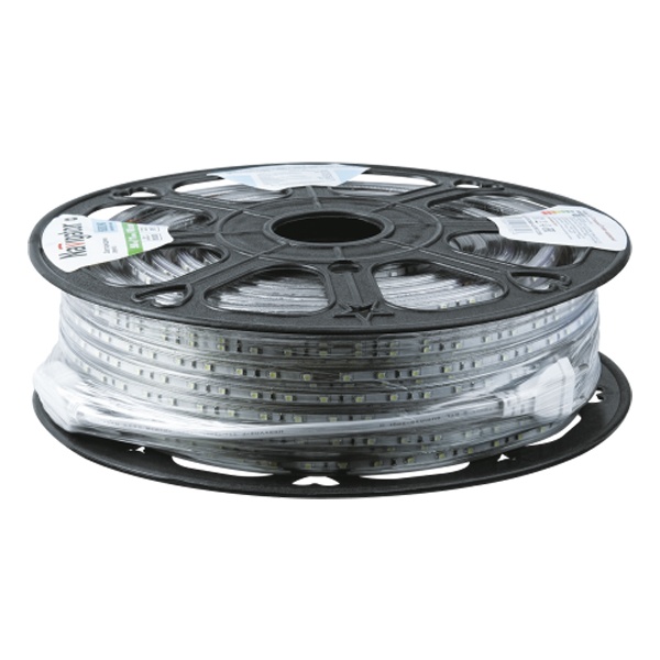 Лента светодиодная Navigator 14 526 NLS-2835CW120-7-IP67-220V 7W 6000K (бухта 20m)