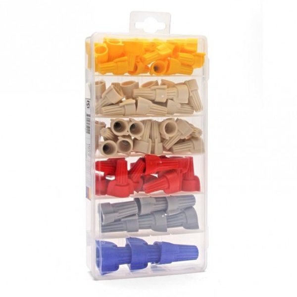 Набор зажимов КВТ СИЗ-К, с крыльями для проводов с суммарным сечение 1,5-32,0 мм 65794