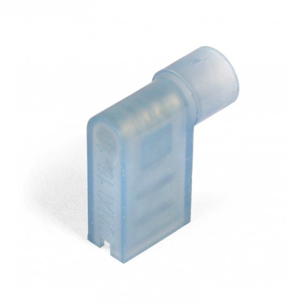 Разъем флажковый РФИ-М(н) 2,5-(6,3) под провод 1,5-2,5мм синий [уп.100шт] КВТ