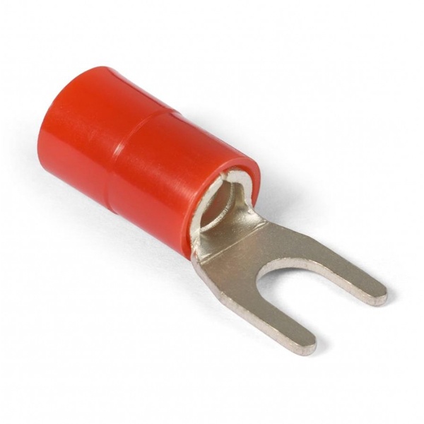 Наконечник вилочный КВТ НВИ(н) 5-10мм красный