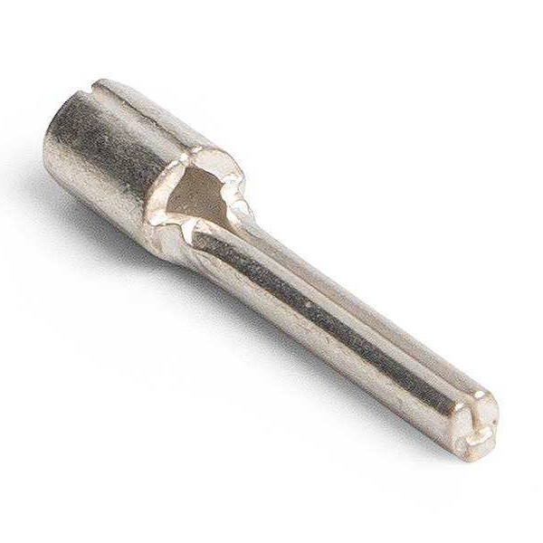 Наконечник медный КВТ штифтовой плоский НШП-1,5 под опрессовку