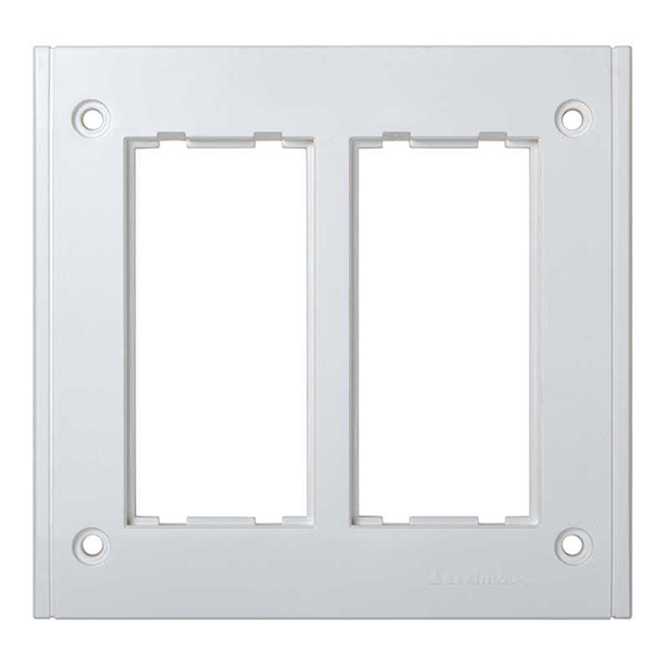Рамка Simon Сима Про на 2 S-модуля к монтажной коробке SBM250, белый