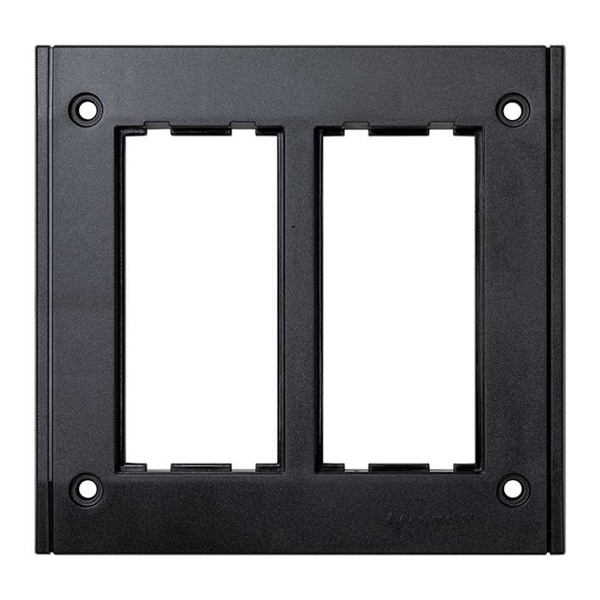 Рамка Simon Сима Про на 2 S-модуля к монтажной коробке SBM250, графит
